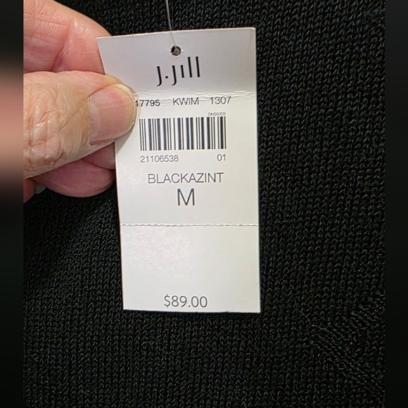 J. Jill Black Knit Skirt - Picture 4 of 4